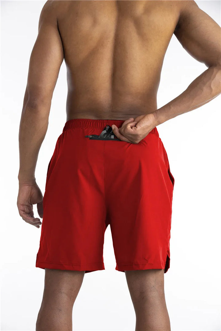 Pantaloncini Uomo Sportivi con Fodera Comfort e Tasca per Telefono