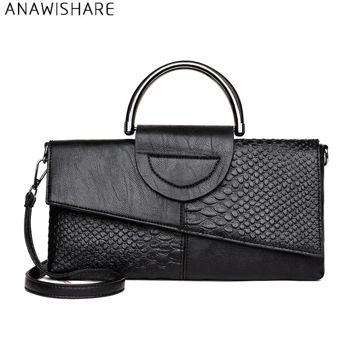 Pochette Donna in Pelle Stile Estivo Raffinato - Vesarelli