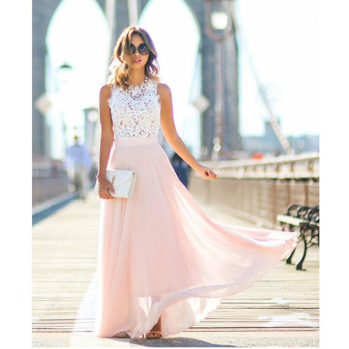 Abito Estivo Donna in Pizzo Sottile - Vesarelli