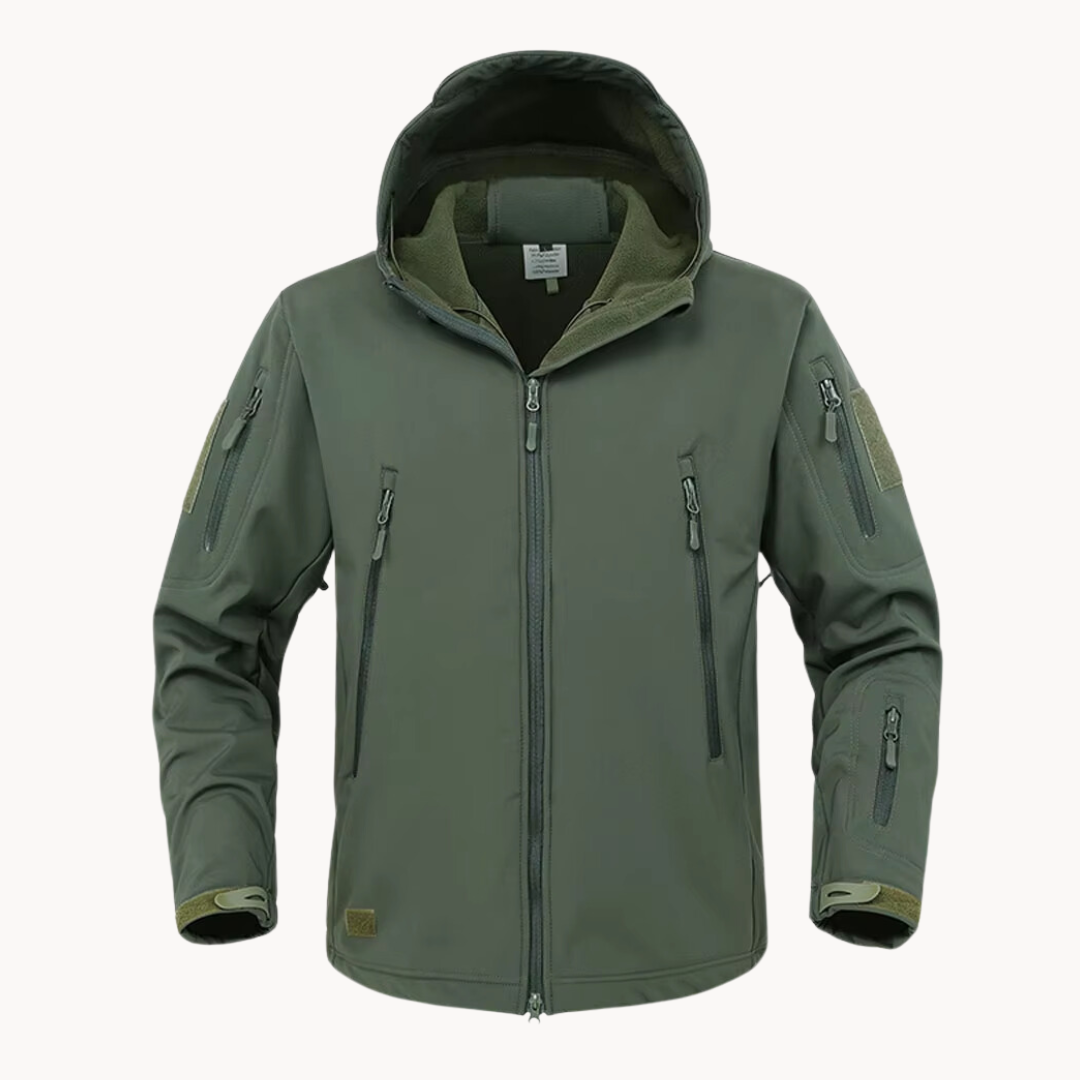 Giacca Uomo Impermeabile Ultraleggera con Cappuccio e Cerniera - Vesarelli