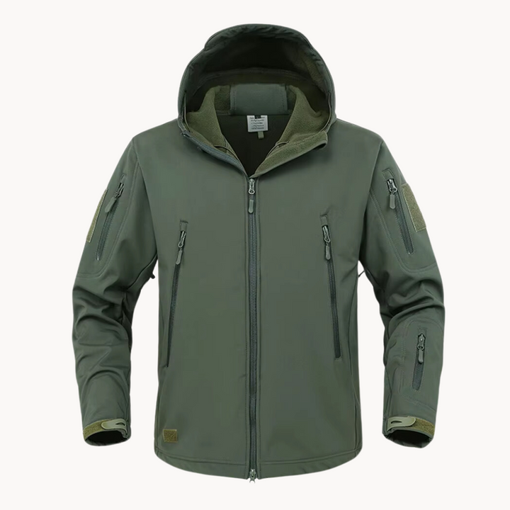 Giacca Uomo Impermeabile Ultraleggera con Cappuccio e Cerniera - Vesarelli
