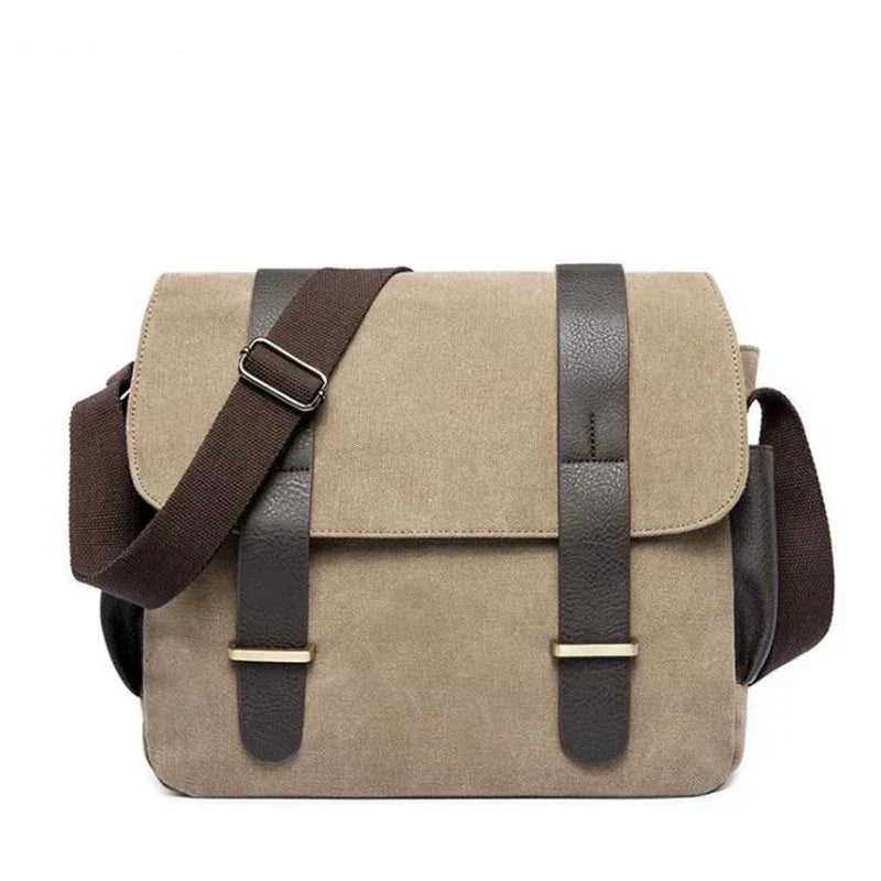 Borsa Messenger Uomo in Tela Tracolla Regolabile - Vesarelli