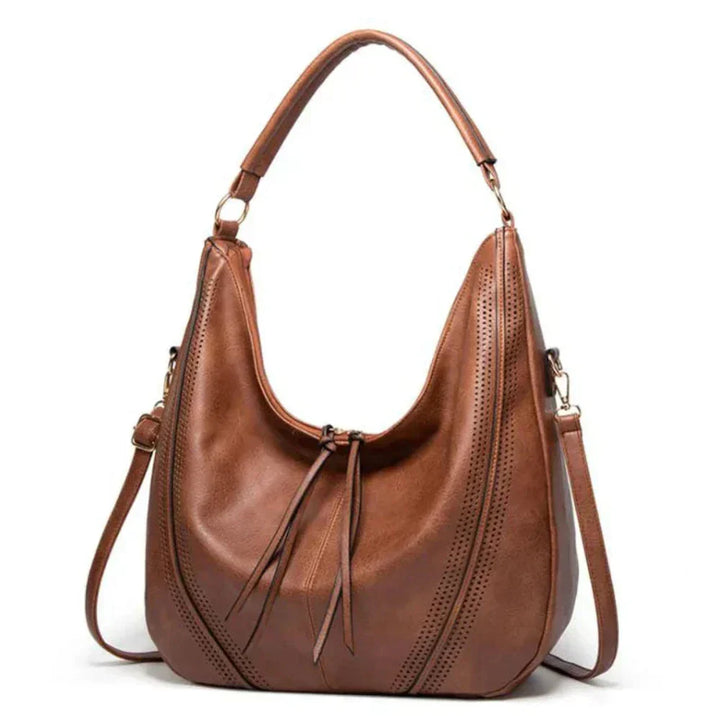 Borsa a Tracolla Donna in Ecopelle con Nappe Spaziosa Versatile