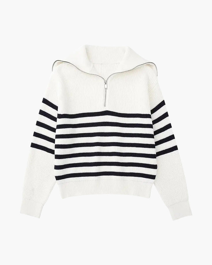 Maglione Uomo in Maglia con Zip Comfort Casual - Vesarelli