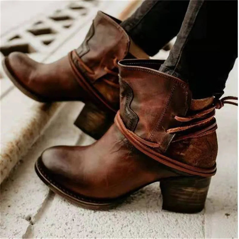 Stivali Western Uomo in Pelle Vintage Classici - Vesarelli