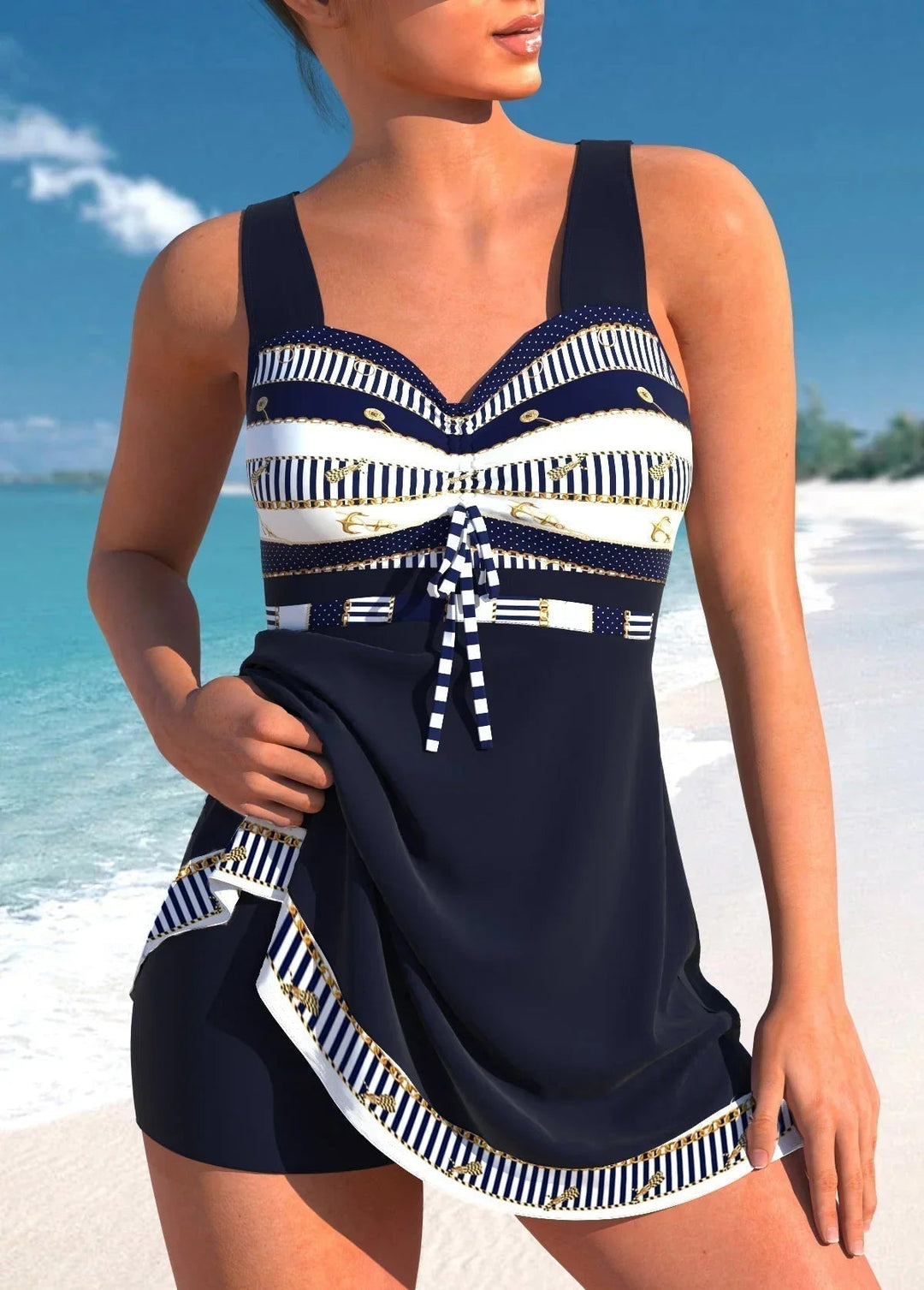 Costume da Bagno Intero Donna Elegante Vestibilità Classica - Vesarelli