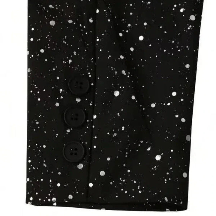 Completo Donna Giacca e Pantaloni Glitter Elegante