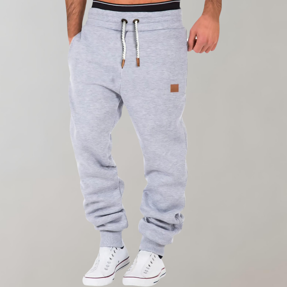 Pantaloni Uomo in Cotone Morbido Vestibilità Comoda
