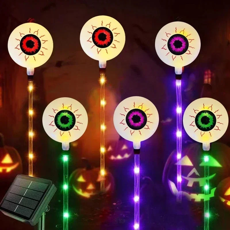 HolidayGlow – Luci da giardino ad energia solare per decorazioni natalizie all'aperto 10