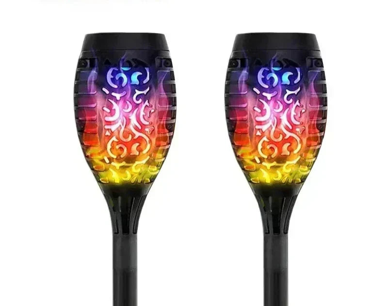 HolidayGlow – Luci da giardino ad energia solare per decorazioni natalizie all'aperto 11