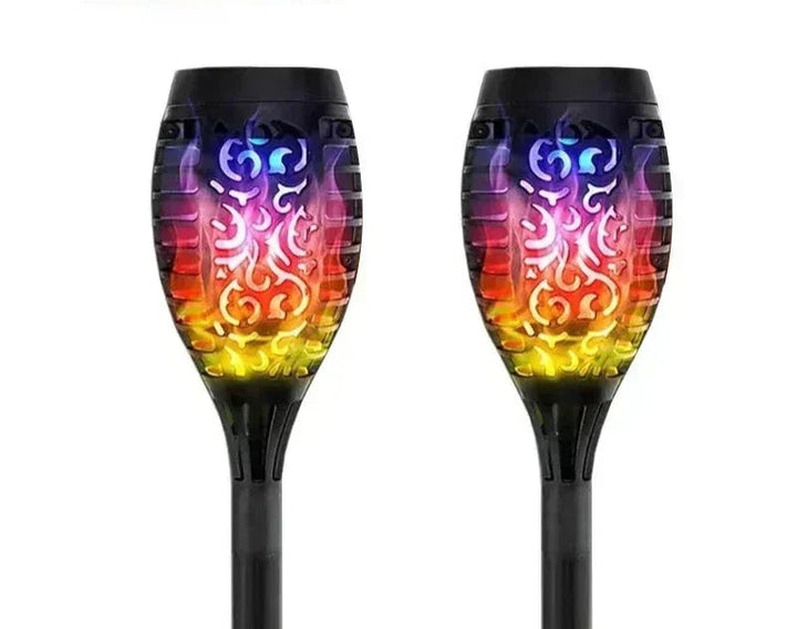 HolidayGlow – Luci da giardino ad energia solare per decorazioni natalizie all'aperto 11