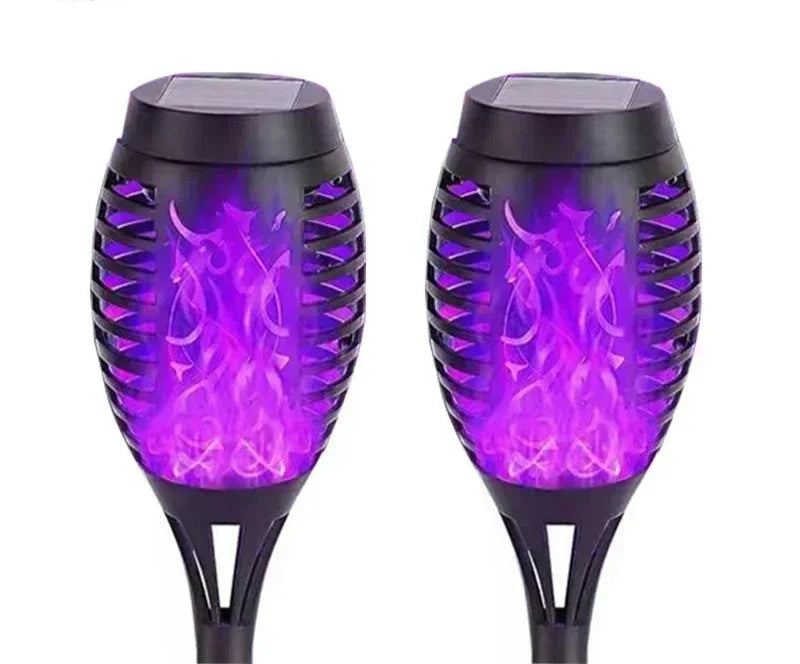 HolidayGlow – Luci da giardino ad energia solare per decorazioni natalizie all'aperto 12
