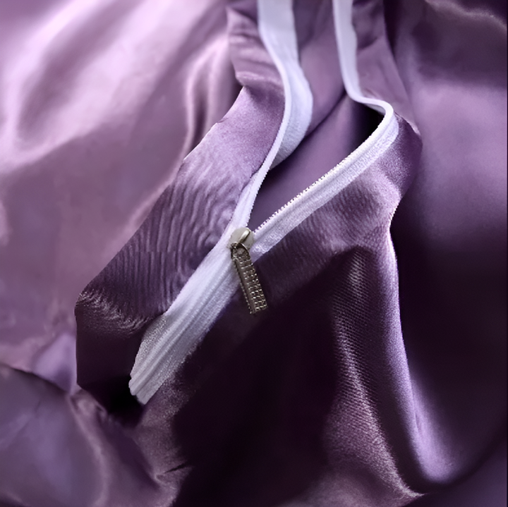 Copripiumino Unisex in Raso Morbido Effetto Seta
