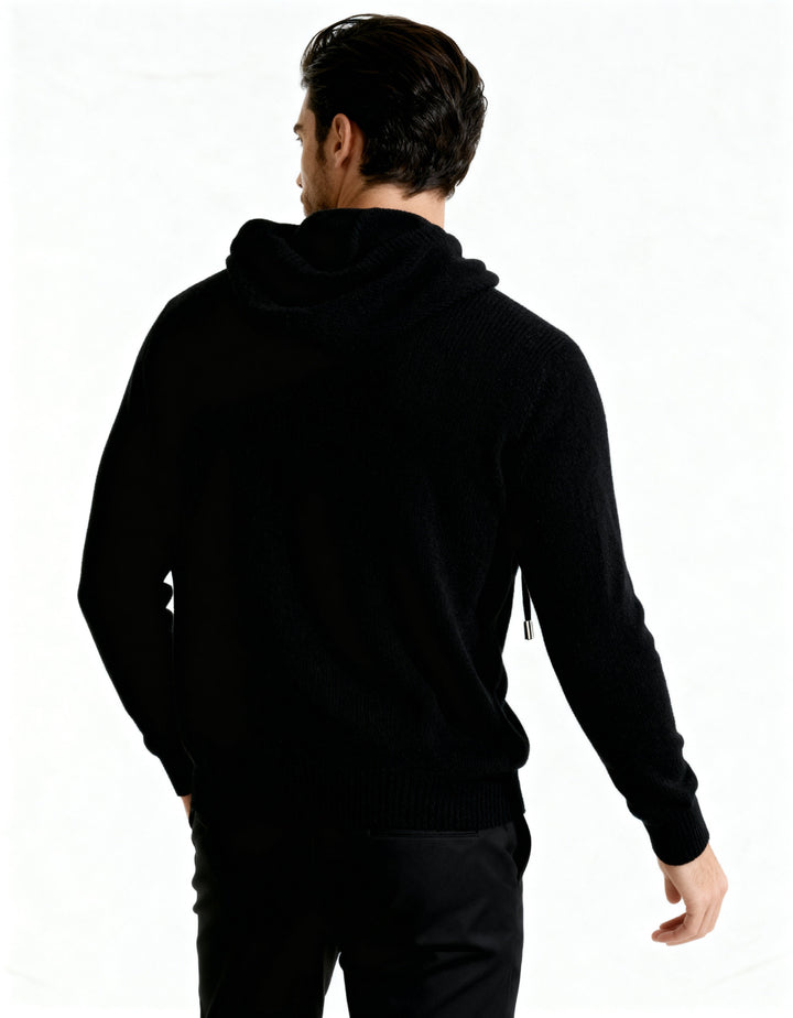 Felpa Uomo in Cashmere Puro Vestibilità Comfort
