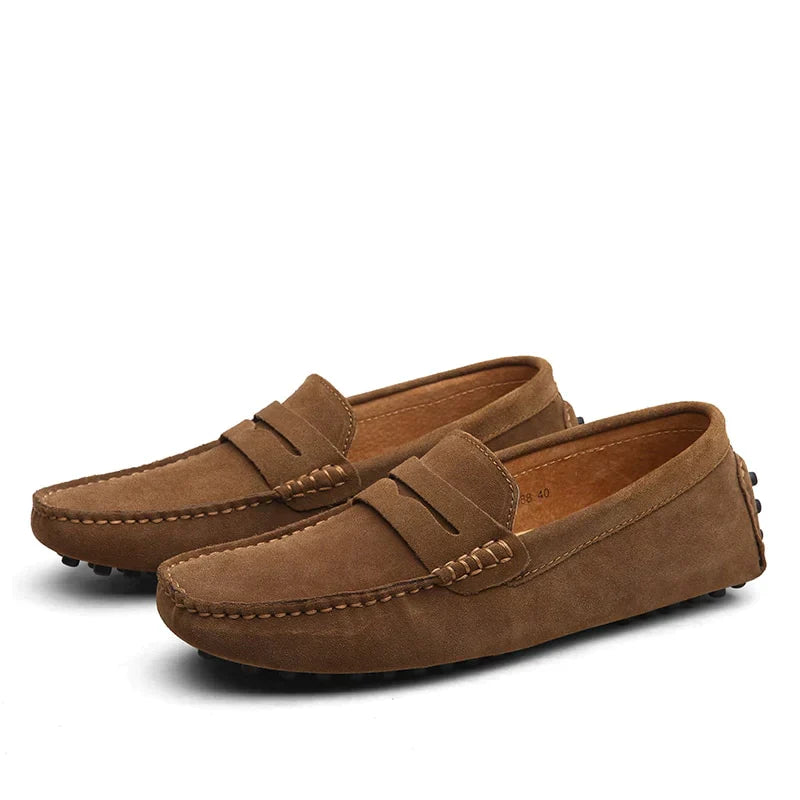 Giacca Uomo Pelle Estiva Stile Italiano Slim - Vesarelli