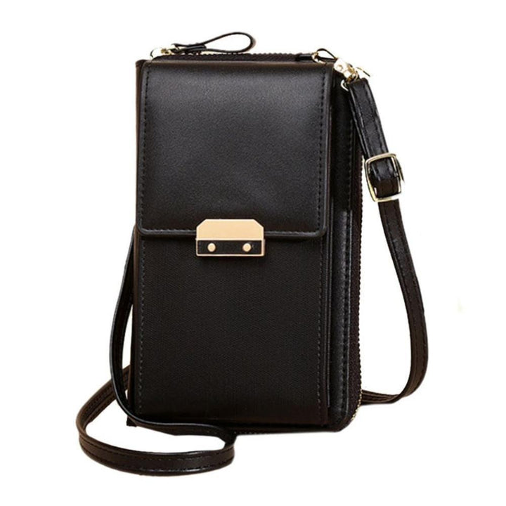 Borsa a Tracolla Donna con Cerniera e Scomparti per Carte - Vesarelli