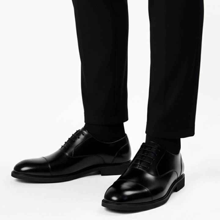 Scarpa Uomo con Rialzo Interno Comfort Design Italiano