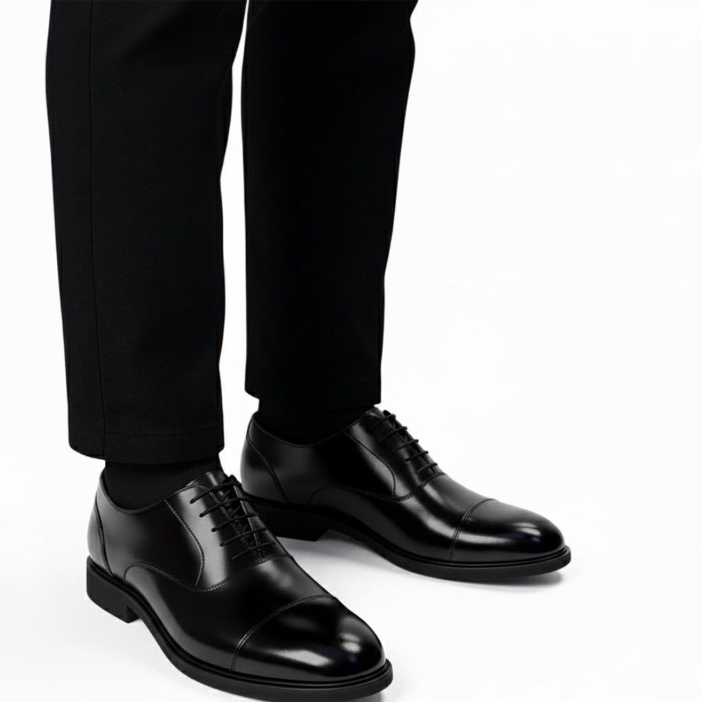Scarpa Uomo con Rialzo Interno Comfort Design Italiano