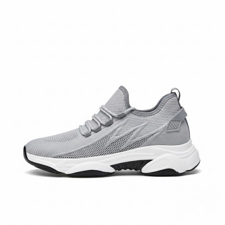 Sneakers Uomo con Rialzo Interno Suola Sagomata Comfort