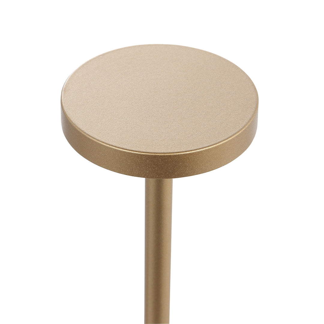 Lampada da Tavolo Ricaricabile Metallo LED Touch Dimmerabile