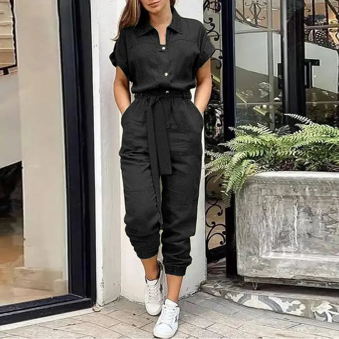 Tuta Cargo Donna Leggera Estiva Vestibilità Comoda - Vesarelli