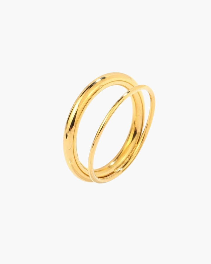 Anello Uomo Donna Acciaio Titanio Design Essenziale - Vesarelli
