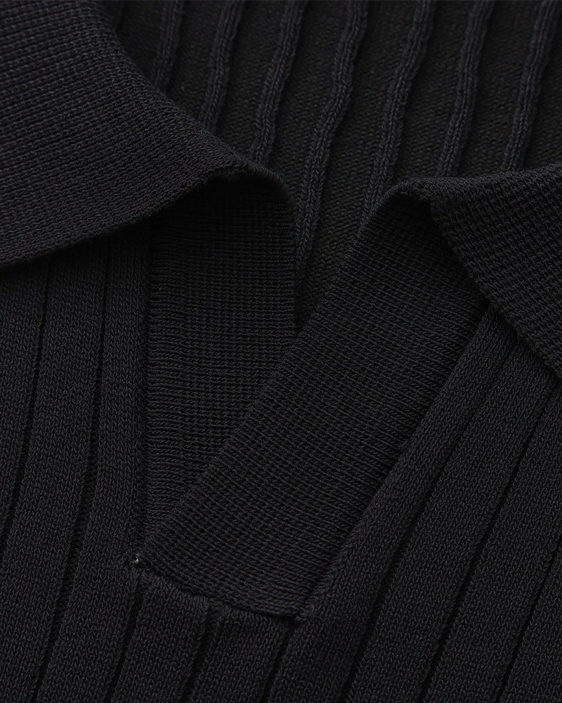 Polo Uomo in Maglia Coste Classica Vestibilità Regular