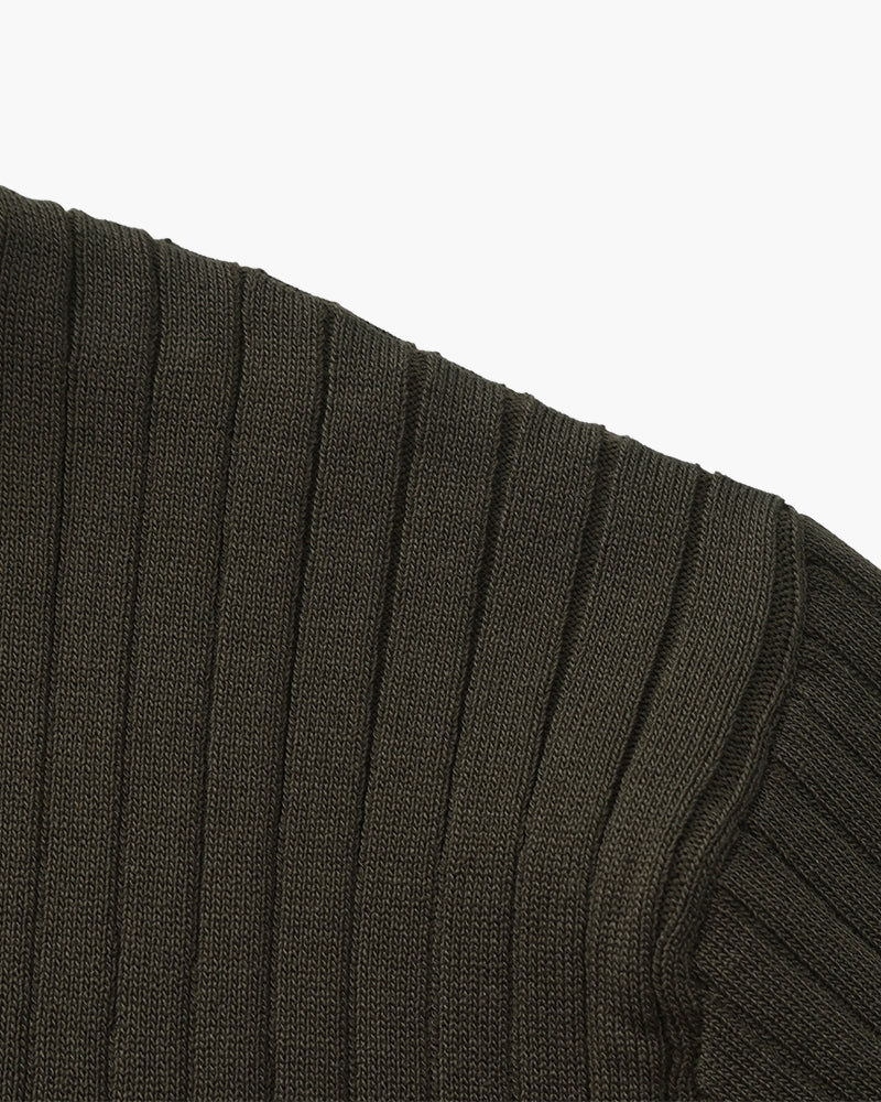 Polo Uomo in Maglia Coste Classica Vestibilità Regular