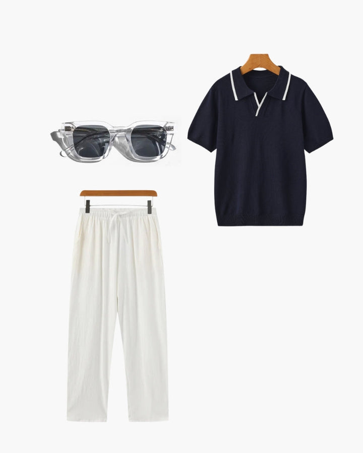 Set Completo Marinaio Uomo Stile Elegante - Vesarelli