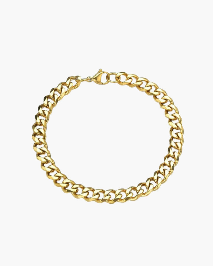Bracciale Uomo Catena Acciaio Design Essenziale