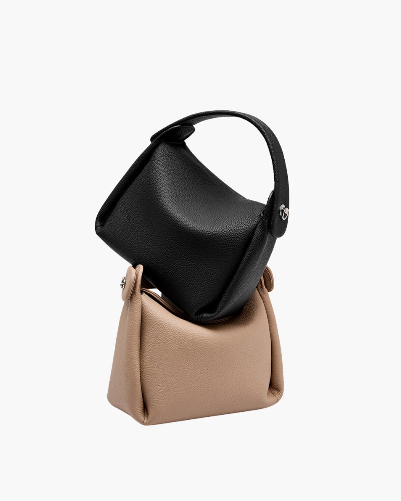 Borsa Donna in Pelle Compatta Elegante - Vesarelli