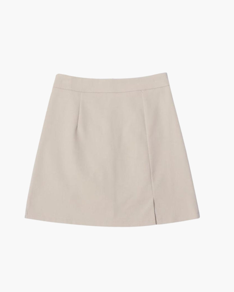 Gonna Mini Donna Oxford Dritta Linea Classica - Vesarelli