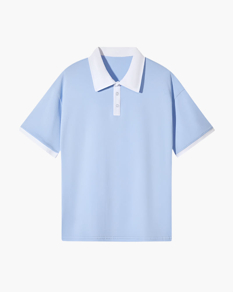 Polo Uomo Cotone Casual Classica