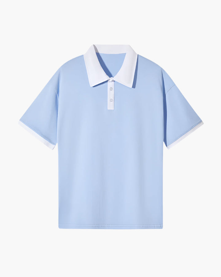 Polo Uomo Cotone Casual Classica