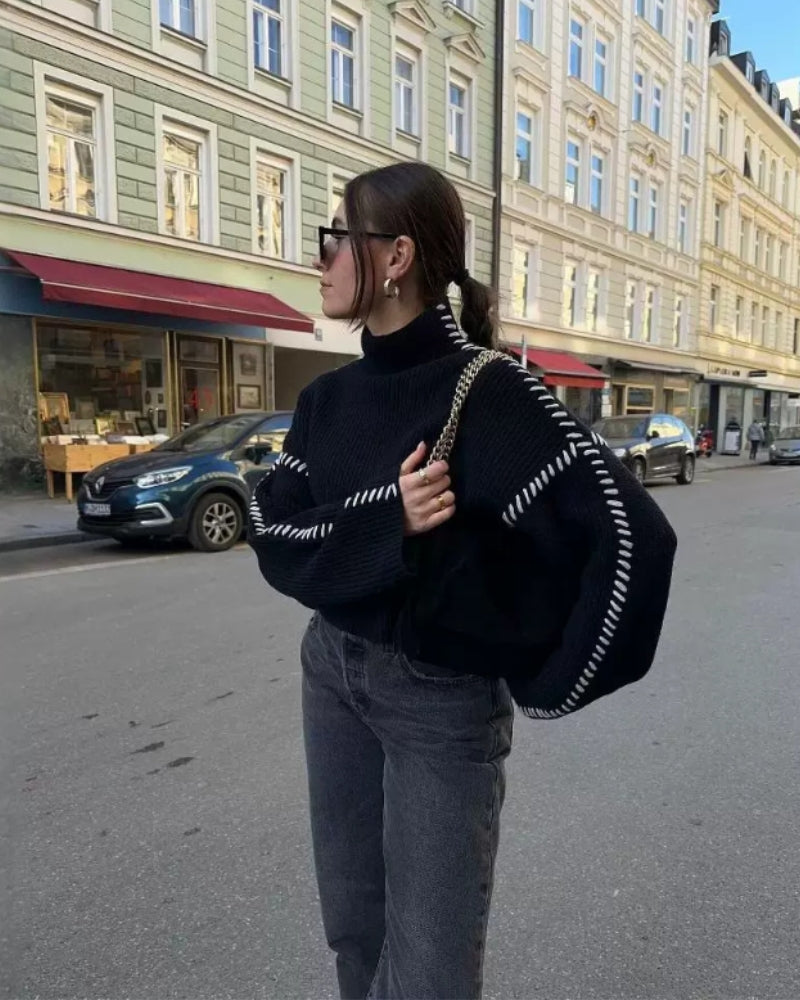 Maglione Uomo Oversize in Maglia Morbida Comoda