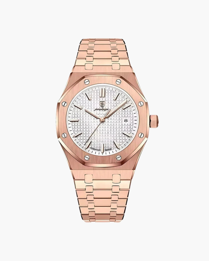 Orologio Uomo Acciaio Precisione Classico
