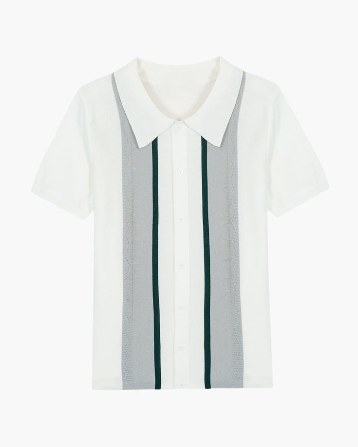 Polo Uomo in Misto Cotone Elegante Vestibilità Confortevole - Vesarelli