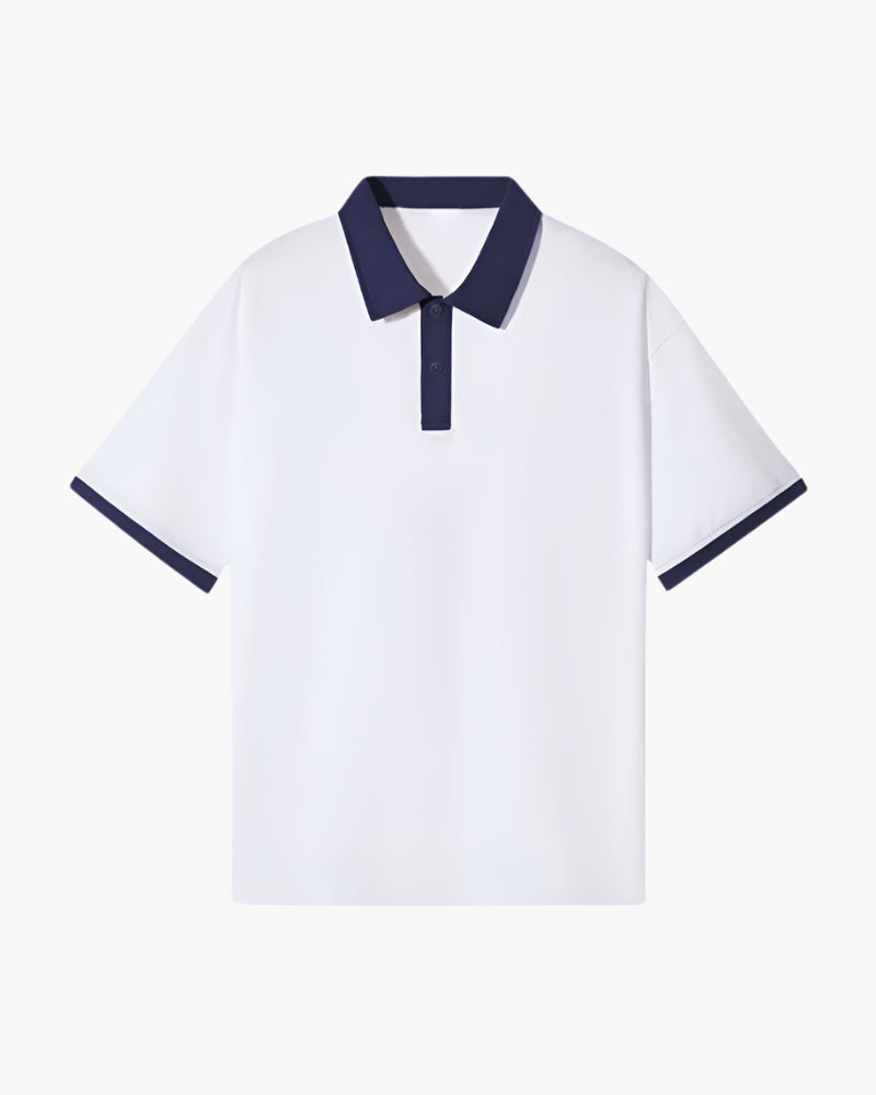 Polo Uomo Cotone Casual Classica