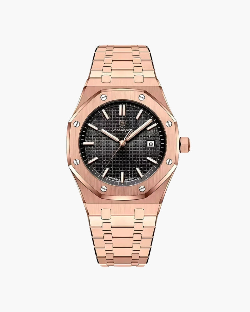 Orologio Uomo Acciaio Precisione Classico