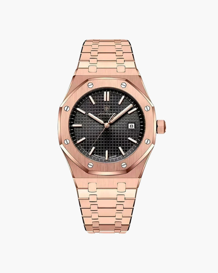 Orologio Uomo Acciaio Precisione Classico