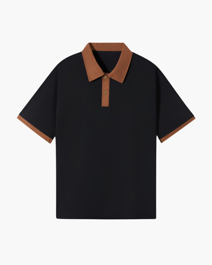 Polo Uomo Cotone Casual Classica