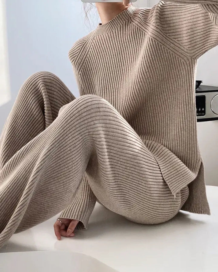 Completo Loungewear Uomo Due Pezzi Morbido Elegante
