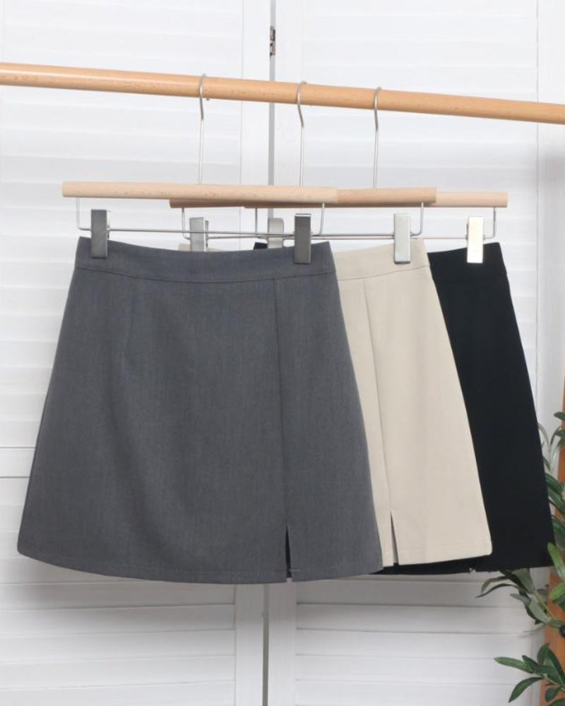 Gonna Mini Donna Oxford Dritta Linea Classica