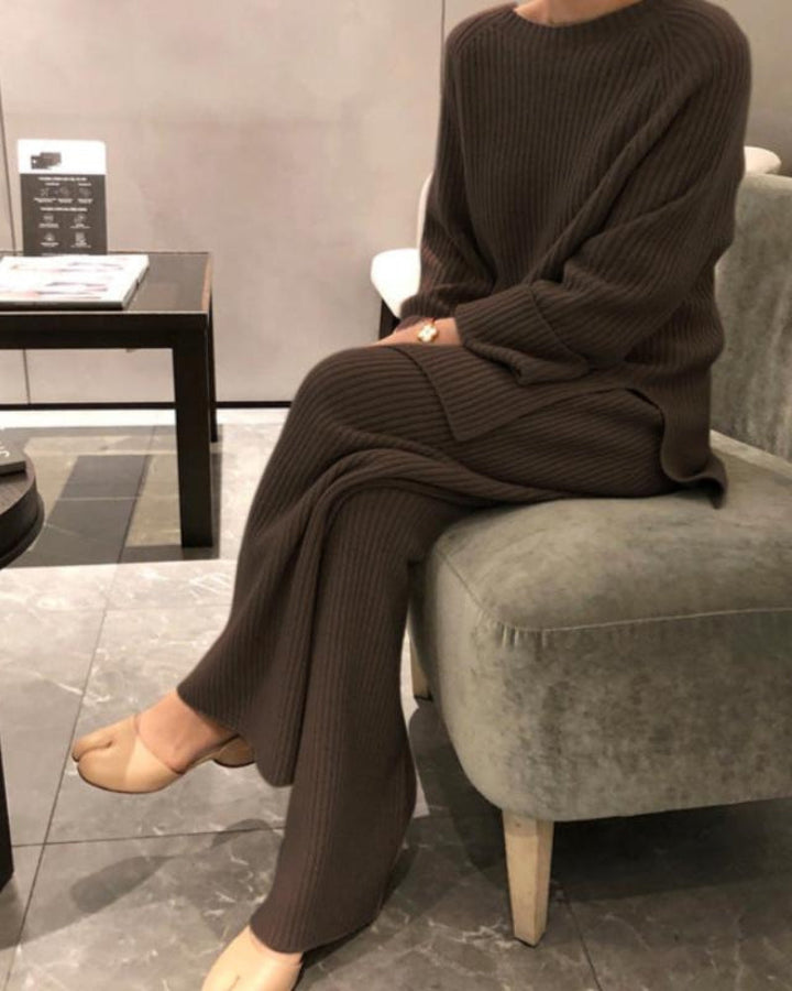 Completo Loungewear Uomo Due Pezzi Morbido Elegante
