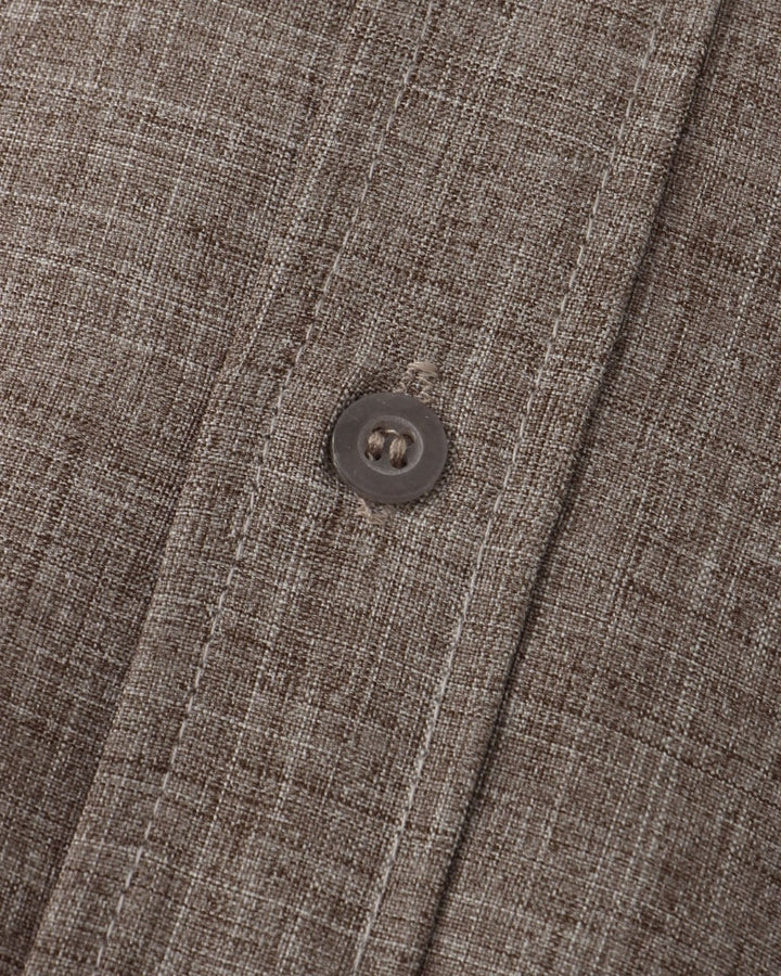 Camicia Uomo Colletto Mandarino Stile Essenziale Comfort