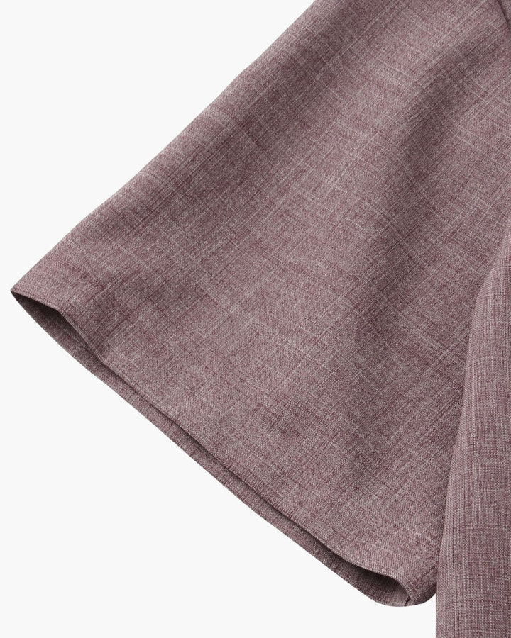 Camicia Uomo Colletto Mandarino Stile Essenziale Comfort