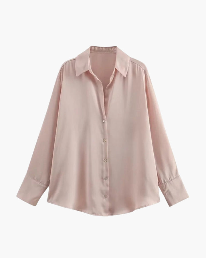 Camicia Donna Classica Tessuto Morbido Vestibilità Comoda - Vesarelli