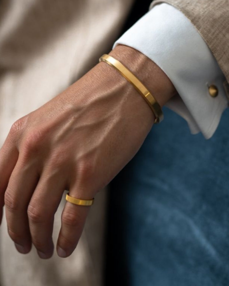 Bracciale Uomo in Acciaio Inossidabile Design Essenziale