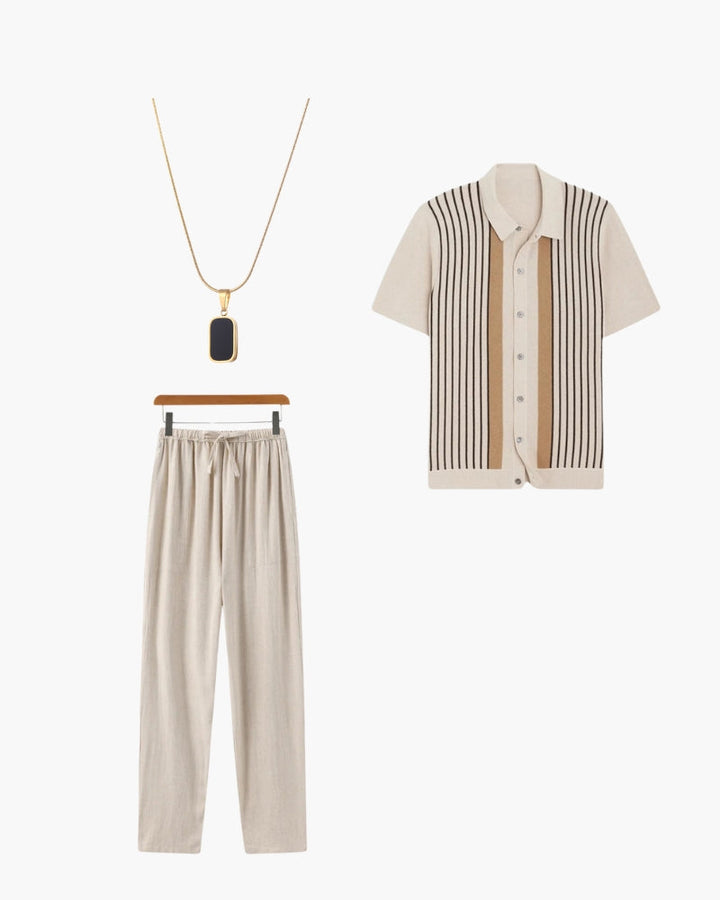 Outfit Elegante Donna Stile Parigino Versatile - Vesarelli