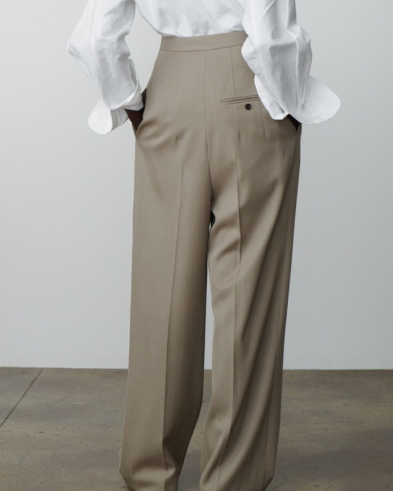 Pantaloni Uomo Lana Oversize Comfort Essenziale